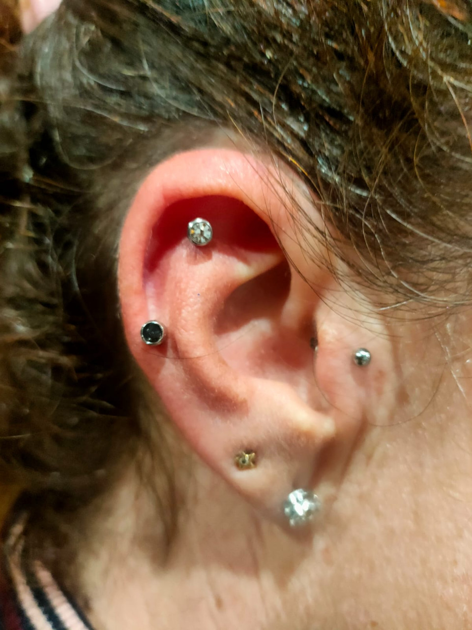 Triple Piercings